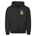 Hoodie-Jacke Schietwetter #528 - beidseitiger Druck
