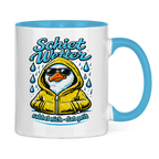Keramik-Tasse zweifarbig  Schietwetter #528