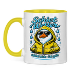 Keramik-Tasse zweifarbig  Schietwetter #528