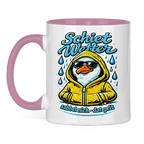 Keramik-Tasse zweifarbig  Schietwetter #528