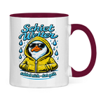 Keramik-Tasse zweifarbig  Schietwetter #528