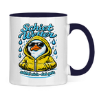 Keramik-Tasse zweifarbig  Schietwetter #528