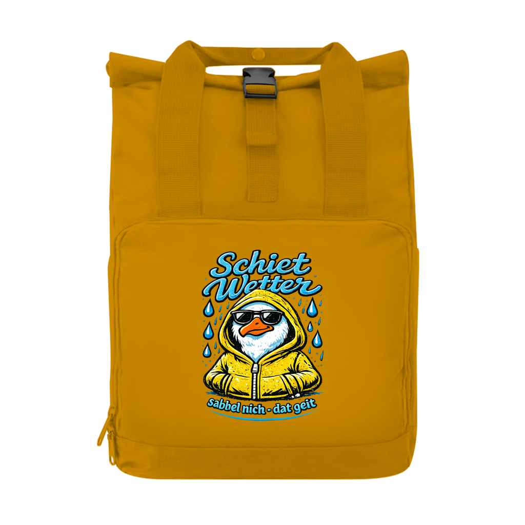 Rucksack mit Seitentasche  Schietwetter #528