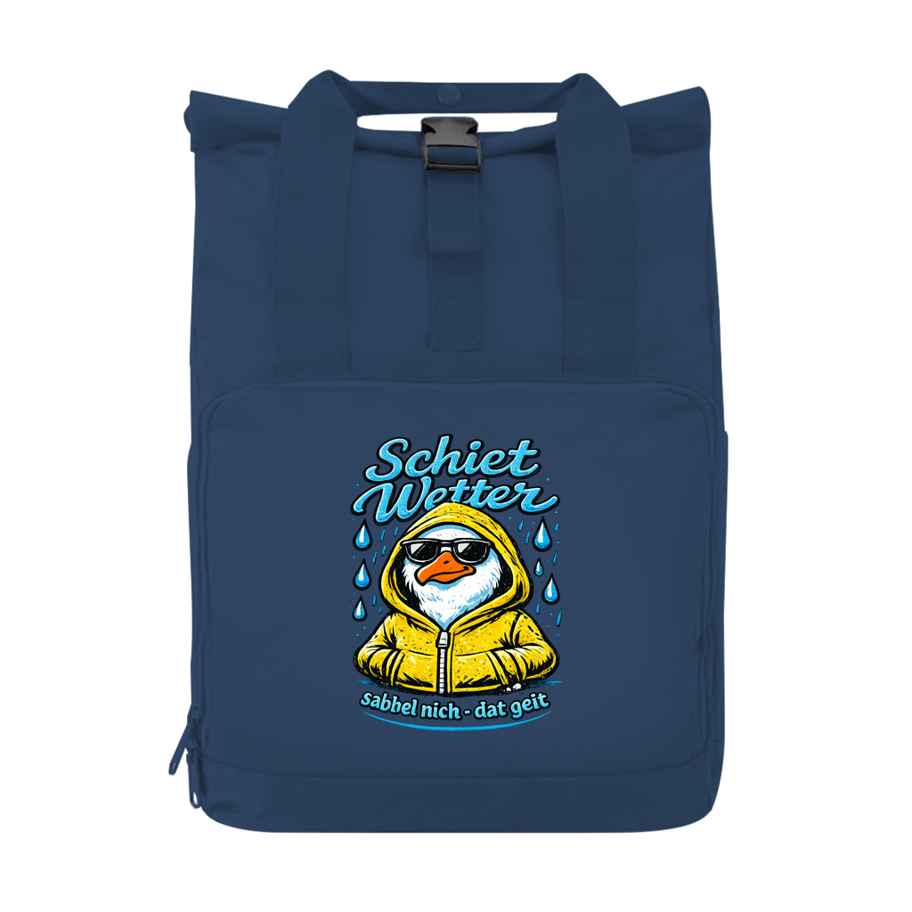 Rucksack mit Seitentasche  Schietwetter #528