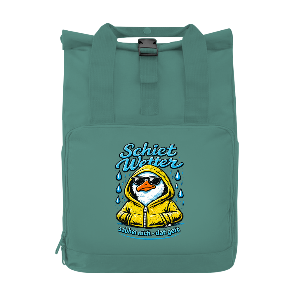 Rucksack mit Seitentasche  Schietwetter #528