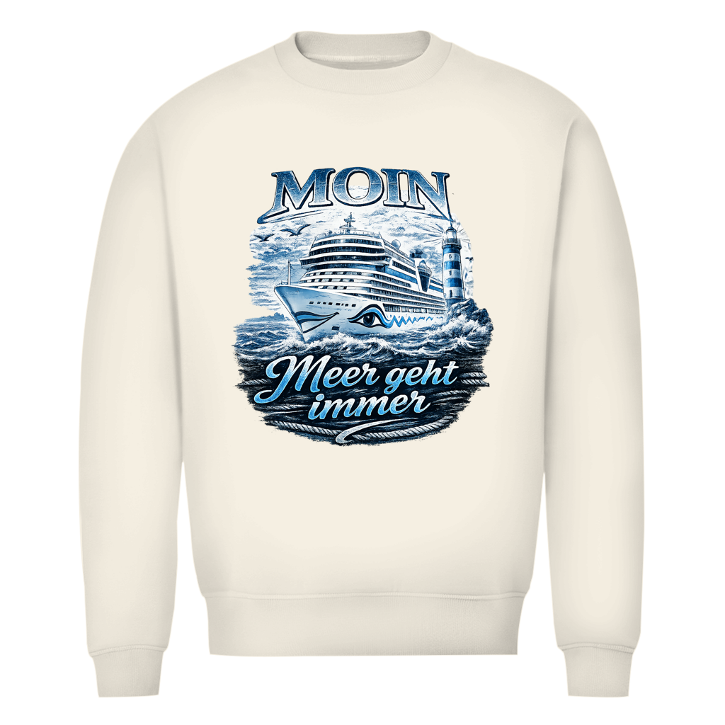 Sweatshirt Herren  Kreuzfahrt / Cruise #571 - beidseitiger Druck