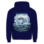 Hoodie Herren  Kreuzfahrt / Cruise #571 - beidseitiger Druck