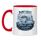 Keramik-Tasse zweifarbig   Kreuzfahrt / Cruise #571