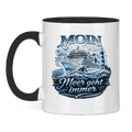 Keramik-Tasse zweifarbig   Kreuzfahrt / Cruise #571