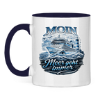 Keramik-Tasse zweifarbig   Kreuzfahrt / Cruise #571