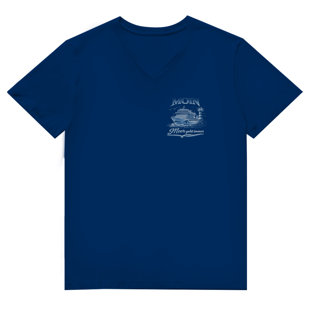 T-Shirt Herren V-Neck  Kreuzfahrt / Cruise #901