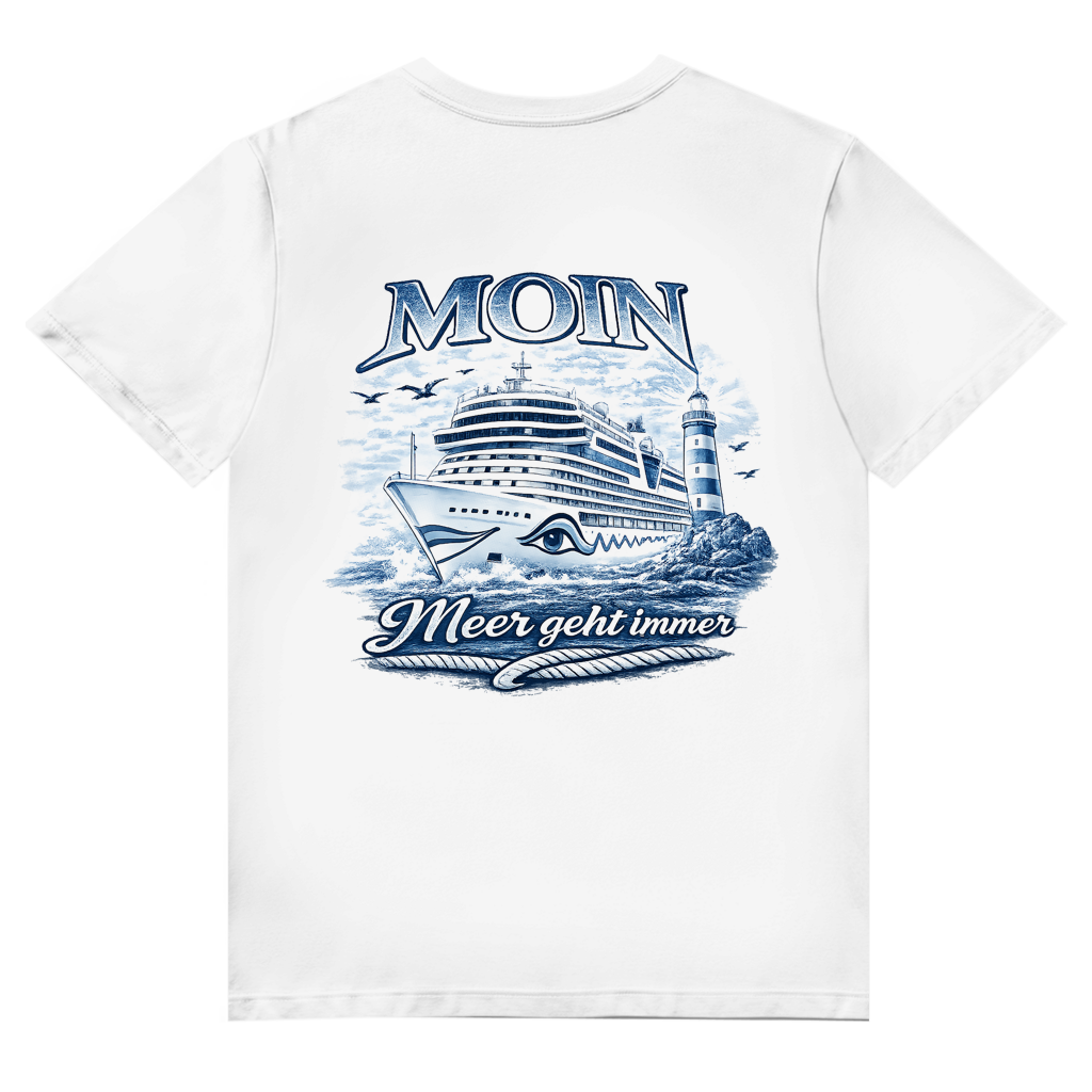 T-Shirt Herren V-Neck  Kreuzfahrt / Cruise #901