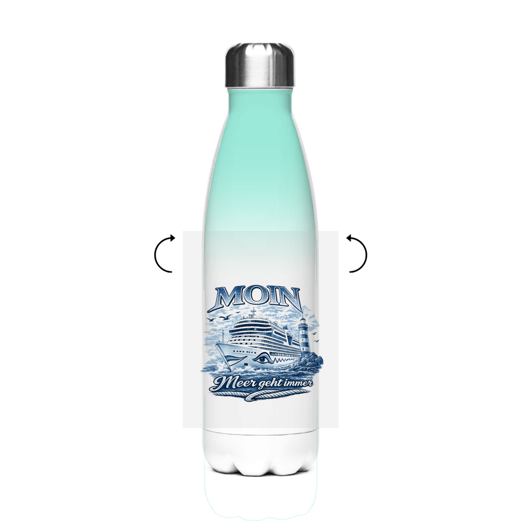 Edelstahl-Thermoflasche  Kreuzfahrt / Cruise #901