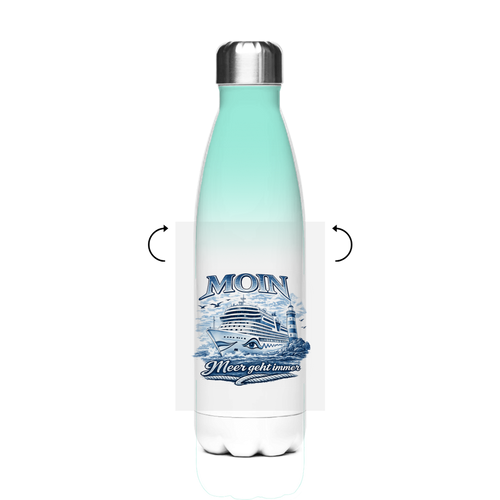 Edelstahl-Thermoflasche  Kreuzfahrt / Cruise #901
