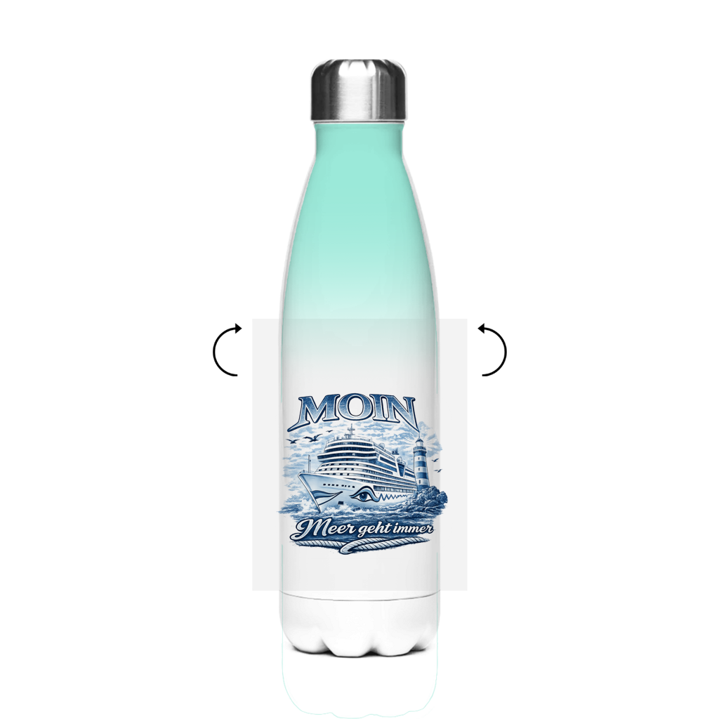 Edelstahl-Thermoflasche  Kreuzfahrt / Cruise #901