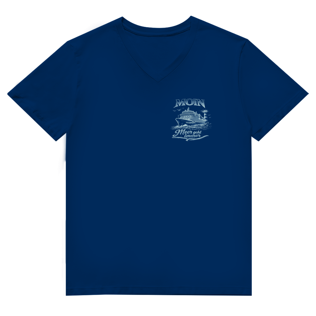 T-Shirt Herren V-Neck  Kreuzfahrt / Cruise #902