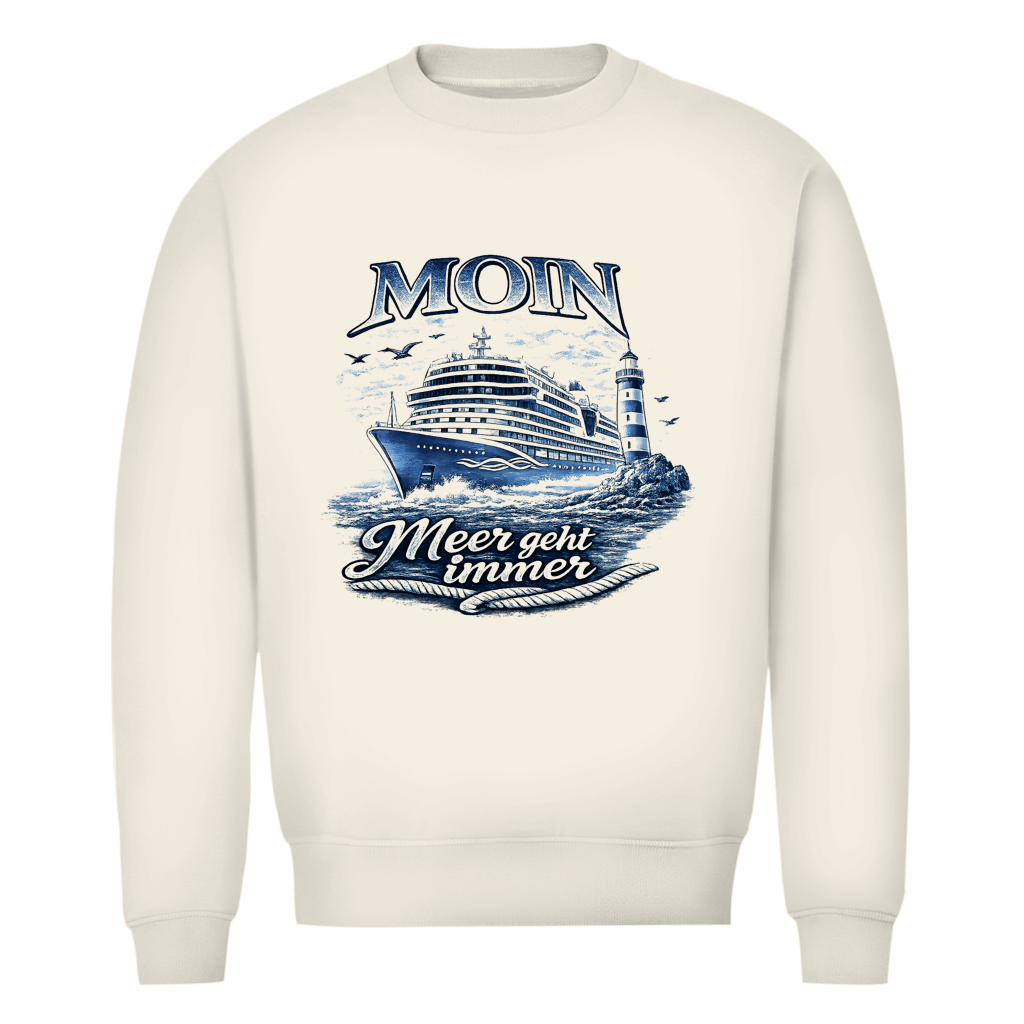 Sweatshirt Herren  Kreuzfahrt / Cruise #902 - beidseitiger Druck