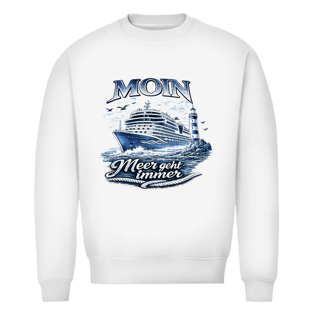 Sweatshirt Herren  Kreuzfahrt / Cruise #902 - beidseitiger Druck