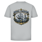T-Shirt unisex Segelschiff #584 Insel Usedom - beidseitiger Druck