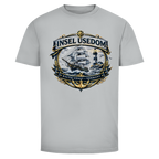 T-Shirt unisex Segelschiff #584 Insel Usedom - beidseitiger Druck
