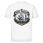 T-Shirt unisex Segelschiff #584 Insel Usedom - beidseitiger Druck