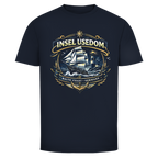 T-Shirt unisex Segelschiff #584 Insel Usedom - beidseitiger Druck