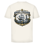 T-Shirt unisex Segelschiff #584 Insel Usedom - beidseitiger Druck