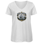 T-Shirt Damen V-Neck Segelschiff #584 Insel Usedom