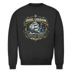 Sweatshirt Herren  Segelschiff #584 Insel Usedom - einseitiger Druck