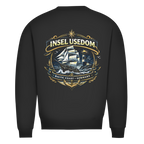 Sweatshirt Herren Segelschiff #584 Insel Usedom - beidseitiger Druck
