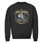 Sweatshirt Herren Segelschiff #584 Insel Usedom - beidseitiger Druck