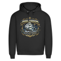 Hoodie Herren  Segelschiff #584 Insel Usedom - einseitiger Druck