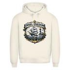 Hoodie Herren Segelschiff #584 Insel Usedom - beidseitiger Druck