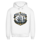 Hoodie Herren Segelschiff #584 Insel Usedom - beidseitiger Druck