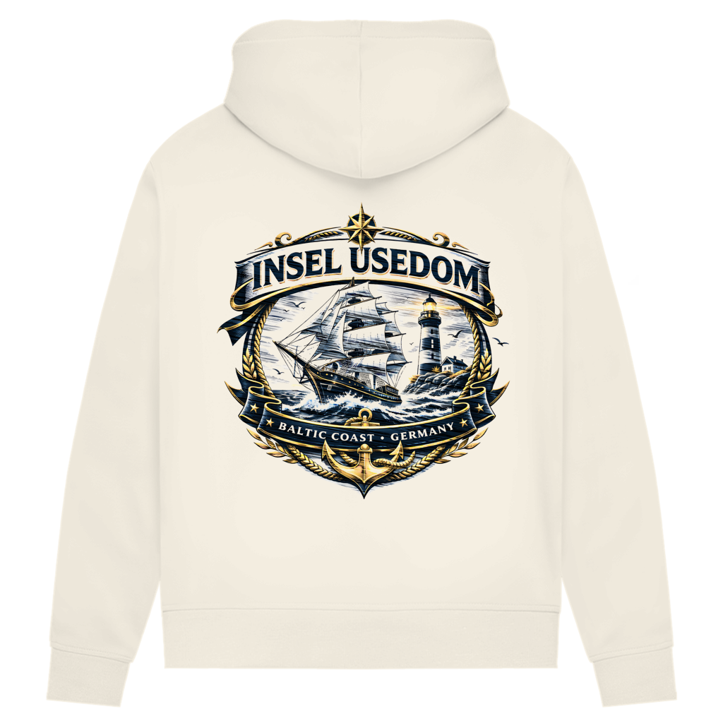 Hoodie Damen Segelschiff #584 Insel Usedom