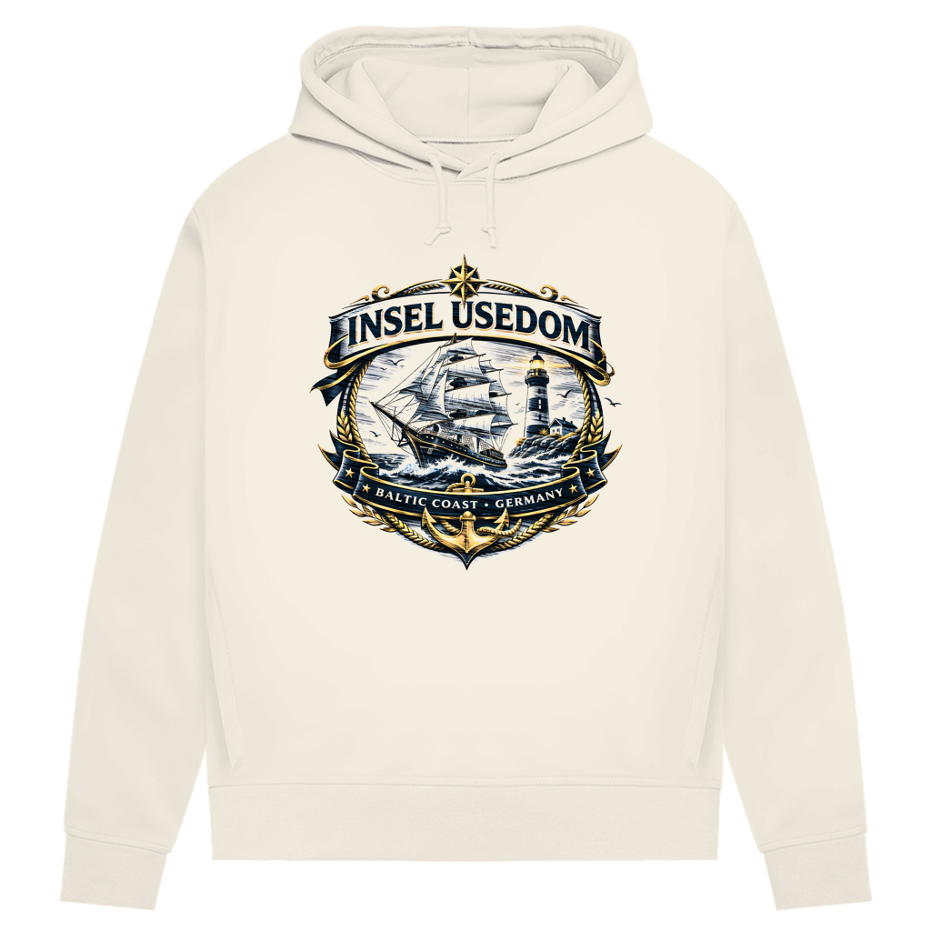 Hoodie Damen Segelschiff #584 Insel Usedom