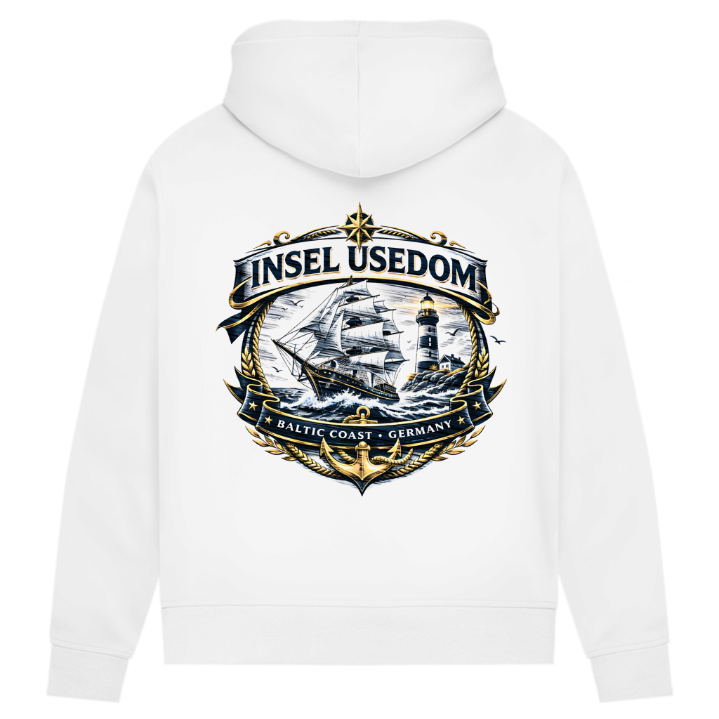Hoodie Damen Segelschiff #584 Insel Usedom