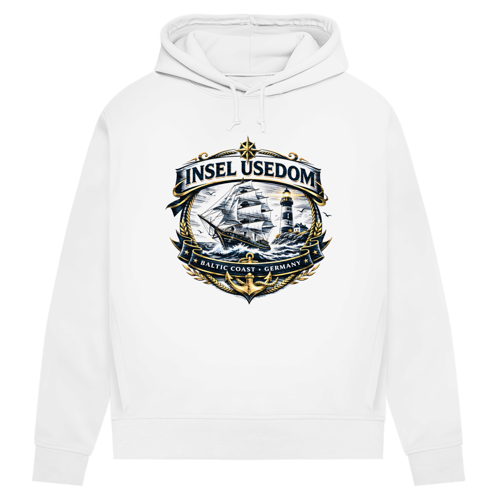Hoodie Damen Segelschiff #584 Insel Usedom