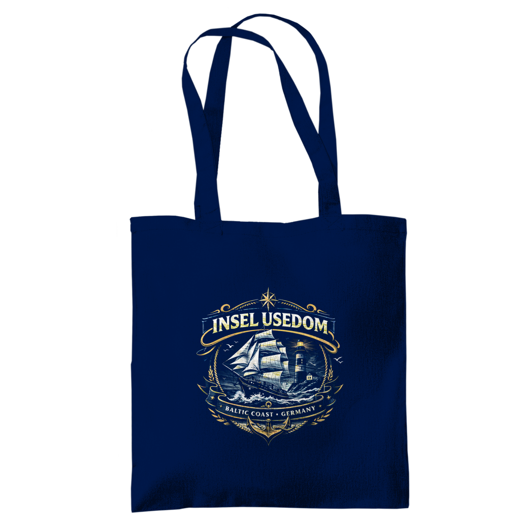 Baumwolltasche Segelschiff #584 Insel Usedom