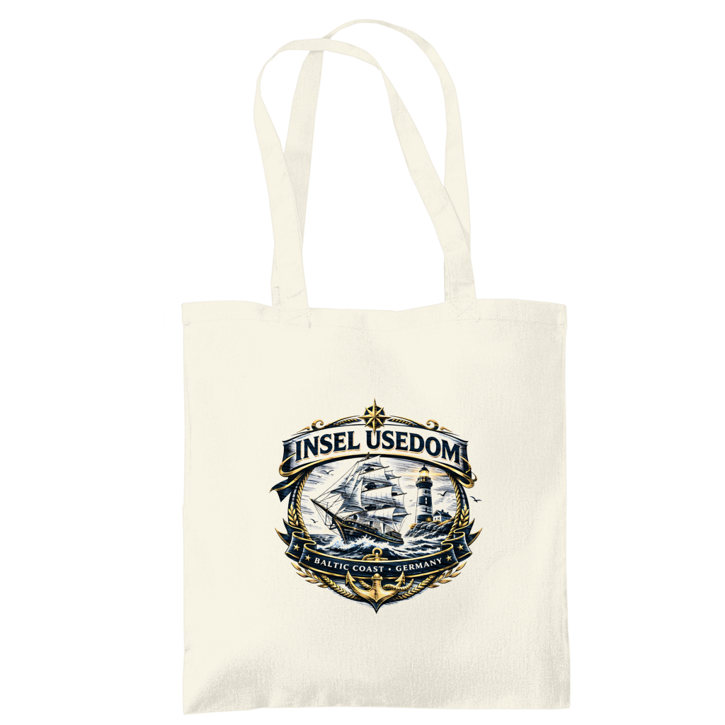 Baumwolltasche Segelschiff #584 Insel Usedom