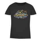 T-Shirt Damen  Küstenkind #600 blau-gold