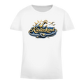 T-Shirt Damen  Küstenkind #600 blau-gold