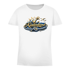 T-Shirt Damen  Küstenkind #600 blau-gold