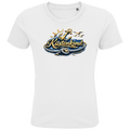 T-Shirt Kinder   Küstenkind #600 blau-gold
