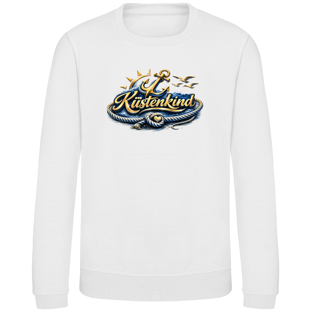 Sweatshirt Kinder  Küstenkind #600 blau-gold