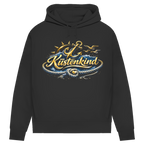 Hoodie Damen  Küstenkind #600 blau-gold