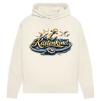 Hoodie Damen  Küstenkind #600 blau-gold