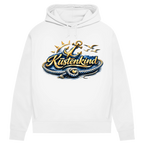 Hoodie Damen  Küstenkind #600 blau-gold