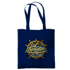 Baumwolltasche  Küstenkind #600 blau-gold