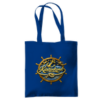 Baumwolltasche  Küstenkind #600 blau-gold